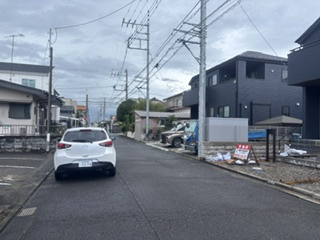 【前面道路含む現地写真】 | 泉区下和泉3丁目　新築分譲住宅　全1棟 | 前面道路