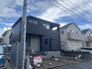 【外観】 | 泉区下和泉3丁目　新築分譲住宅　全1棟 | 現地（8月13日撮影）