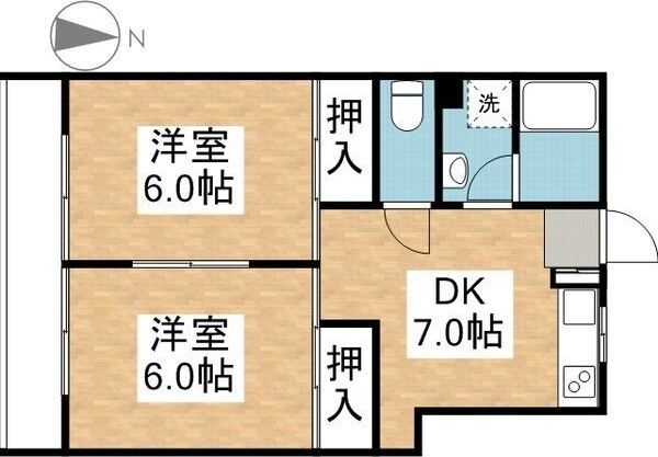 【間取り】 | キングハイツ瑞穂