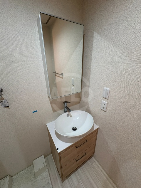 フジパレス中加賀屋Ⅴ番館の洗面所|フジパレス中加賀屋Ⅴ番館　独立洗面台