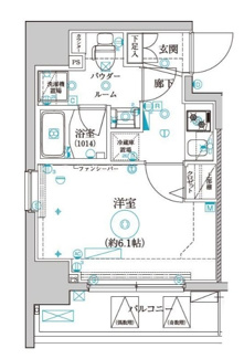 【間取り】 | クレイシア品川戸越 | 間取りです。
