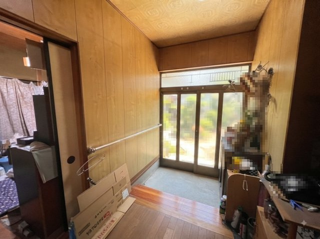 那須塩原市石林　約81坪のゆとりある敷地に佇む、庭付き平屋住宅の玄関