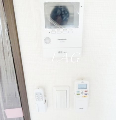 【セキュリティ】 | アベニュー小山 | モニター付きインターホンです。