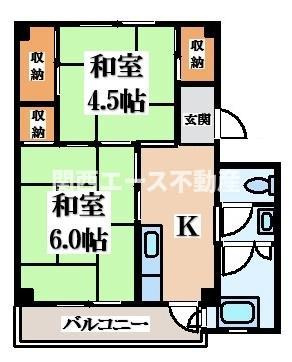 【間取り】 | ビレッジハウス当成東