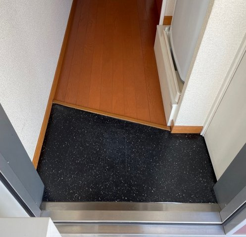 レオパレスポーラスターの玄関