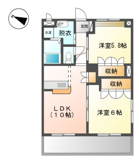 グランウッドの間取り