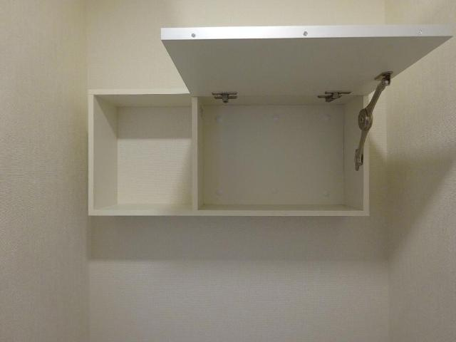 仮）つくばみらい市小絹新築アパートのトイレ|トイレ収納（イメージ）