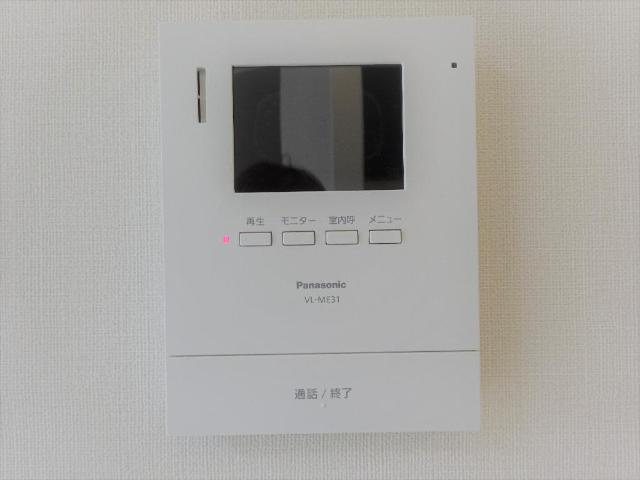 仮）つくばみらい市小絹新築アパートの内装|カメラ付インターホン（イメージ）