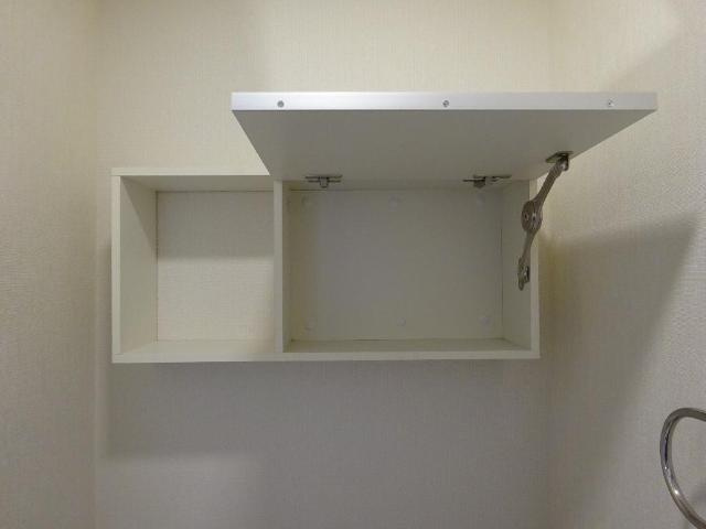 仮）つくばみらい市小絹新築アパートのトイレ|トイレ収納（イメージ）