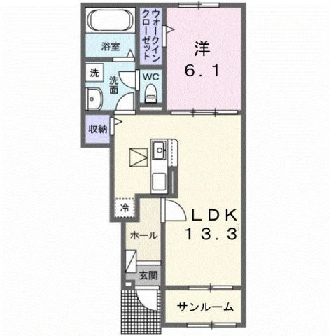 エルヴェの間取り