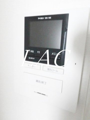 【セキュリティ】 | アルページュ八潮 | モニター付きインターホンです。