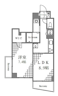 【間取り】 | ラルジュ　マノワール