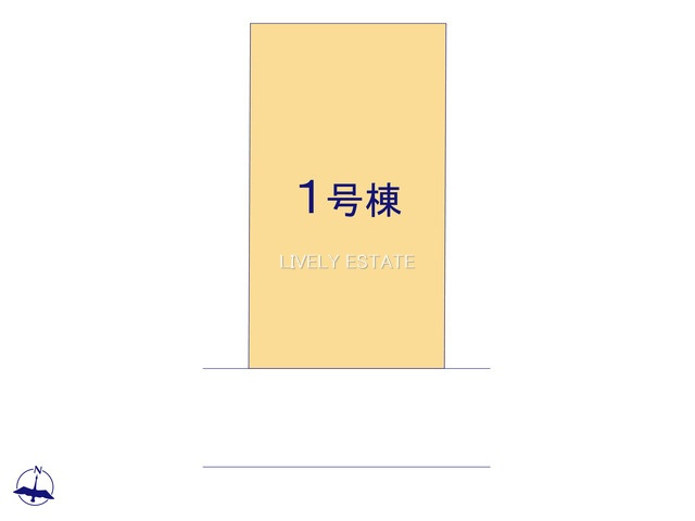 越谷市大字恩間 新築分譲住宅の区画図