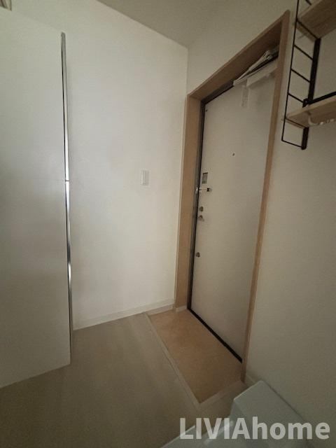 大田区羽田２丁目のアパートの玄関