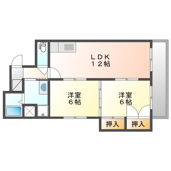 【間取り】 | 第二大興ビル