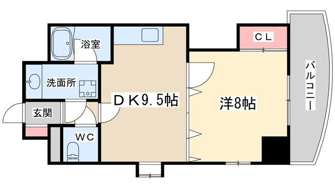 【間取り】 | ライフ北梅田