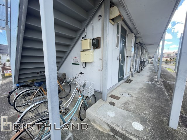 リバージュ郡山　アパート１棟の外観
