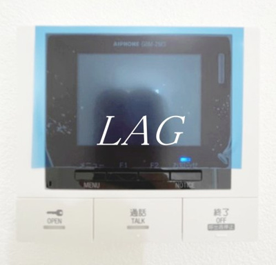 【セキュリティ】 | (仮称)ジーメゾン桶川神明 | モニター付きインターフォンです。（同仕様です。）