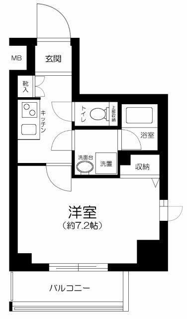 アプレシティ豊島園の間取り
