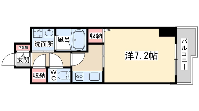 【間取り】 | ビエラコート天神橋