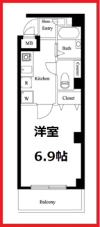 【間取り】 | ポラール尾久