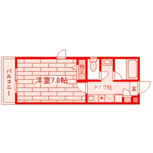 Primavera湘南の間取り