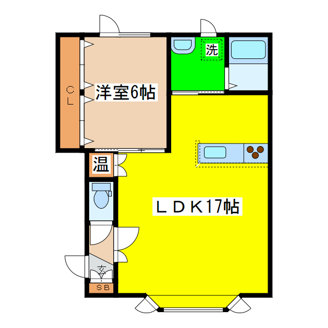 レスト中園の間取り