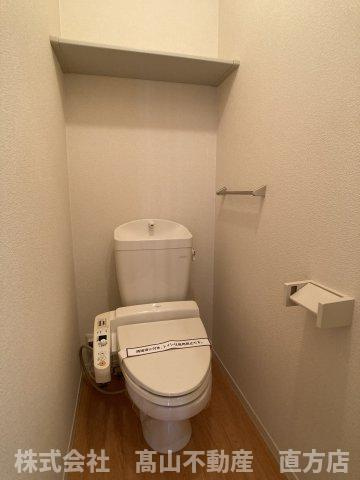中間市中央５丁目のアパートのトイレ