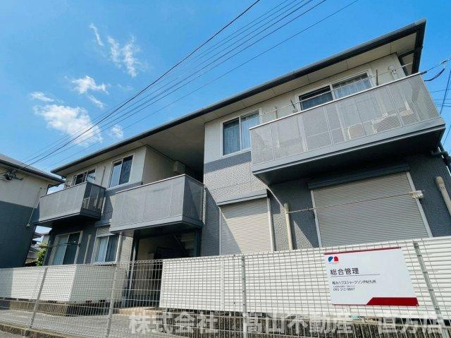 中間市中央５丁目のアパートの外観