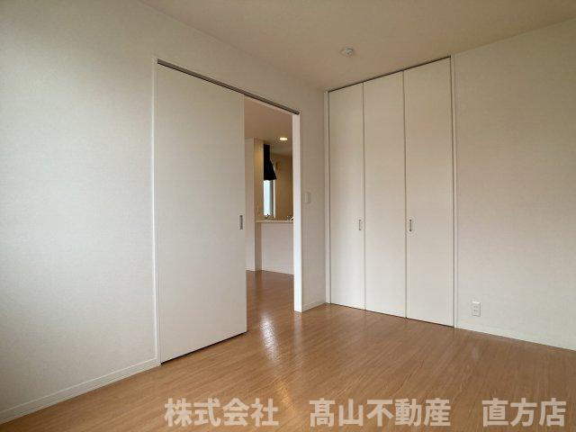 中間市中央５丁目のアパートの寝室
