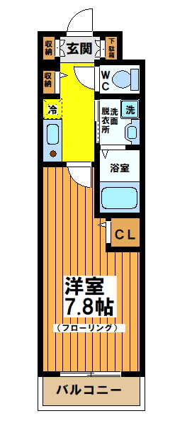 マイユクールの間取り