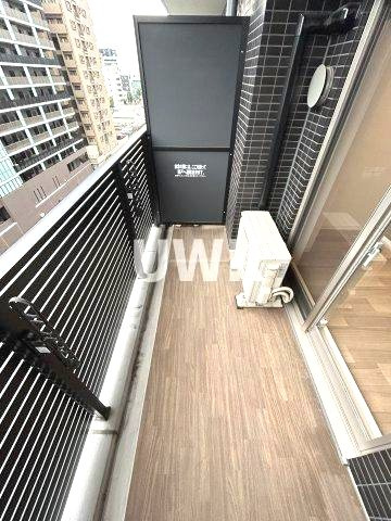 名古屋市中区富士見町の賃貸マンションのバルコニー
