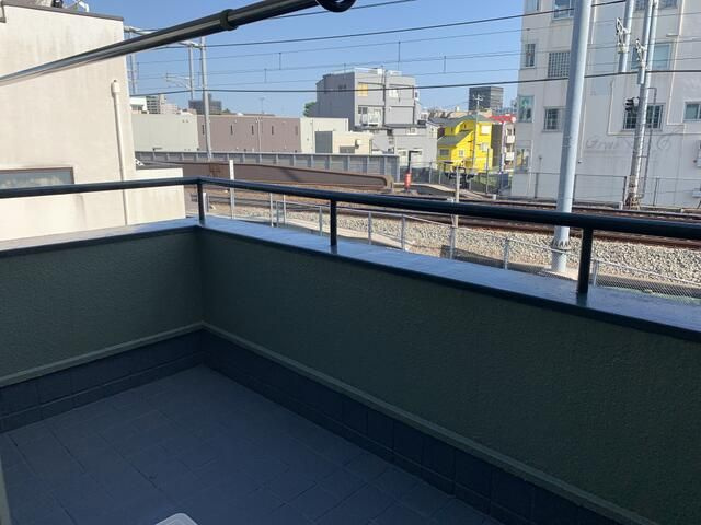 島幸目白ピソのバルコニー