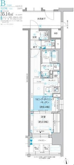 【間取り】 | プレサンスロジェ千種内山