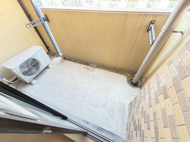 アスリート新大阪Ⅱのバルコニー