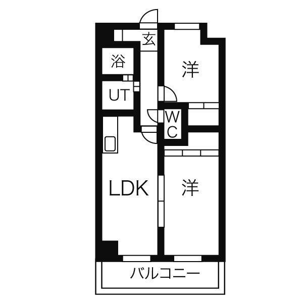 ユイマールT&Tの間取り