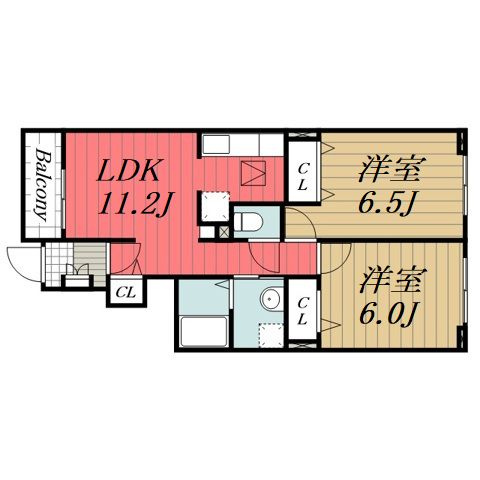 【間取り】 | アルカンシエル　A