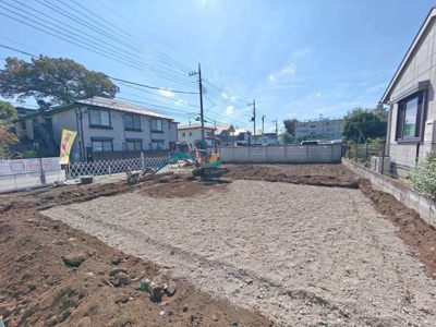 【前面道路含む現地写真】 | 吉祥寺東町2棟現場 | 日当たり良好な低層住宅街