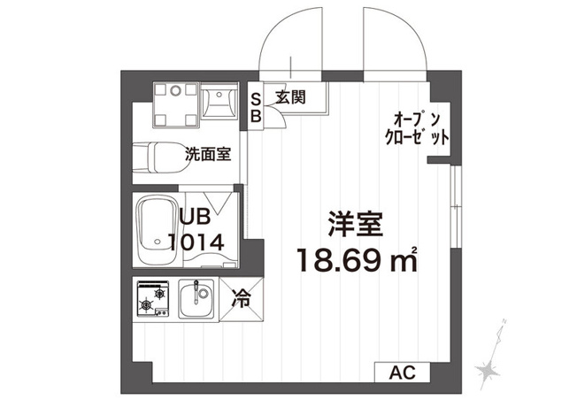 【間取り】 | リバース笹塚