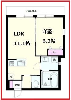 【間取り】 | エヌエスゲート江北１