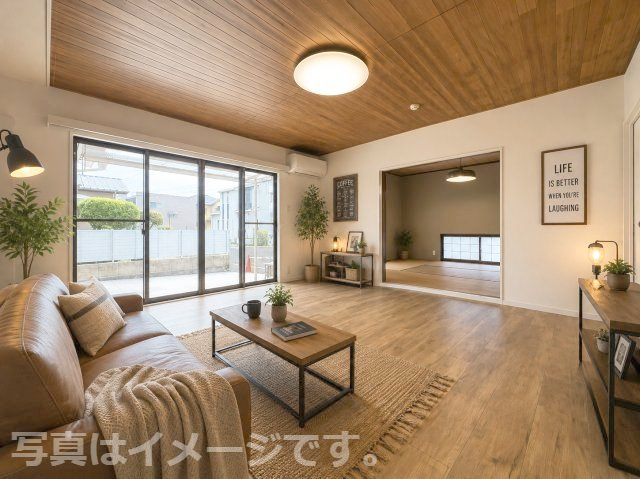 熊本市中央区帯山７丁目の一戸建ての居間・リビング|※写真はイメージです。現況優先