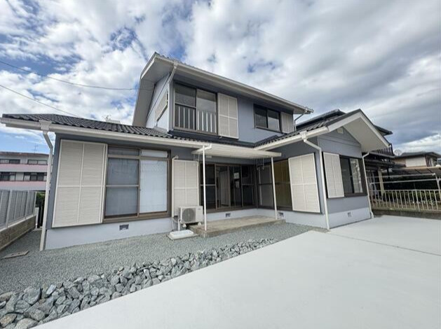 熊本市中央区帯山７丁目の一戸建ての庭