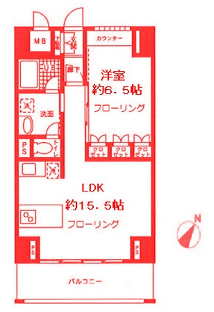 ロジュマン湘南の間取り