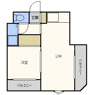 シャトルⅡの間取り