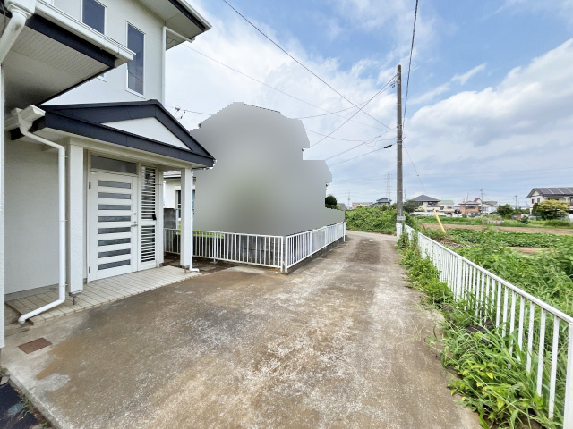 【前面道路含む現地写真】 | 土浦市東並木町　中古戸建