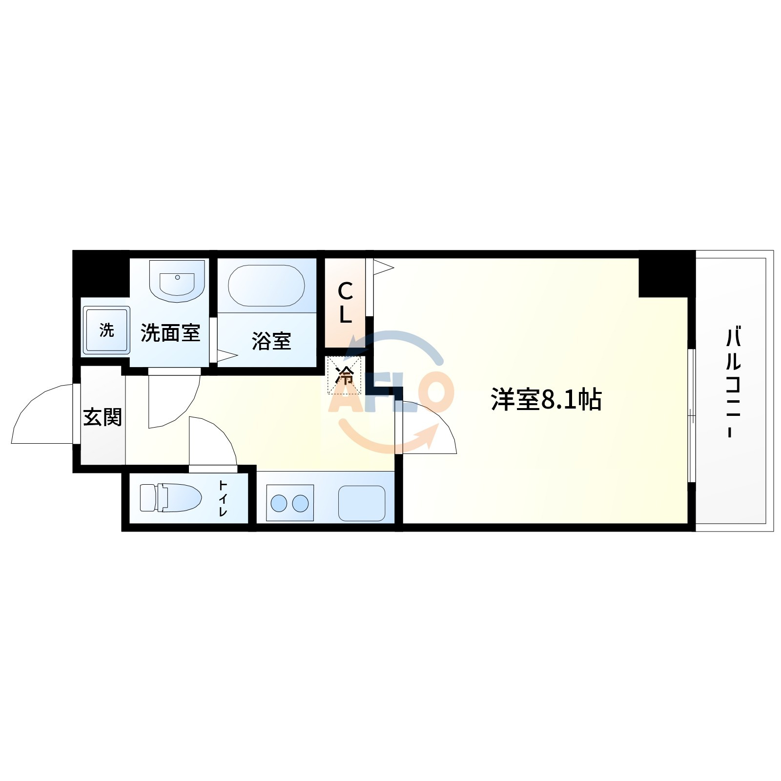 ブランコート塚本の間取り|間取り