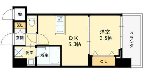 【間取り】 | ヴィーナス今里