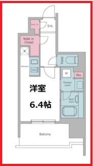 【間取り】 | レジディア文京本郷Ⅲ