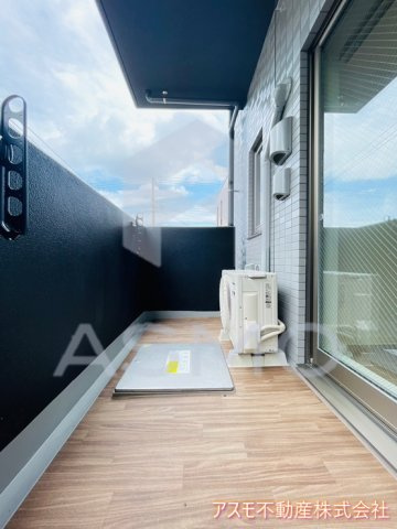 【バルコニー】 | プレサンスOSAKA東中本エシデル | 同マンション別部屋　参考写真