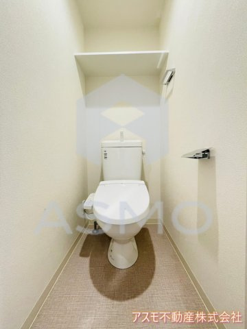 【トイレ】 | プレサンスOSAKA東中本エシデル | 同マンション別部屋　参考写真